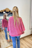 Autumn Ease Sweater Top Mauve