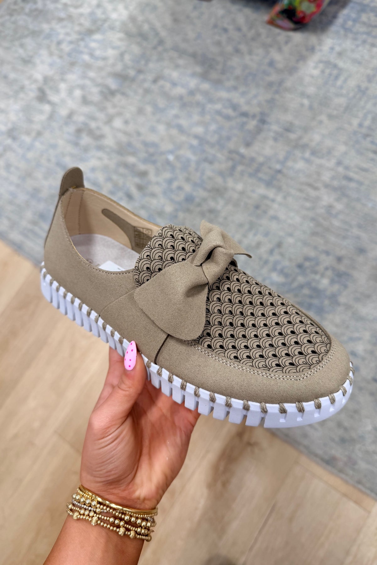 Ilse of Jacobsen Bow Loafer Coriander