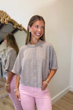 Crew Neck Cashmere Cardigan Taupe
