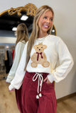 Beary Merry Sweater Cream