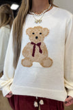 Beary Merry Sweater Cream