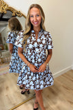 Mary Square Growing Grace Dress Blue