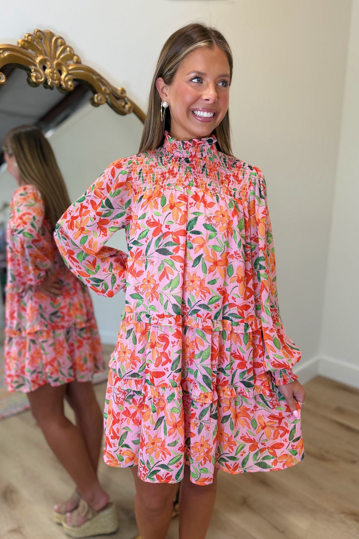 Bloom Society Chiffon Dress
