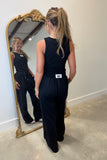 Lulu Mac Terrycloth Pant Black