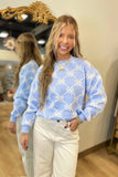 Better Have Bows Sweater Blue