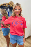 God Bless America Tee Red