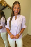 Spring Revival Top Lavender