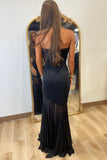 Mesh Skirt Midnight Maxi Dress