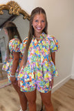 Cancun Floral Short Set Multi