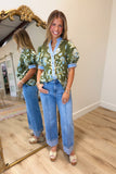 Fall Hydrangea Top Olive