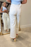 Blue Bouquet Wide Leg Jean