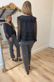 Date Night Darling Top Black