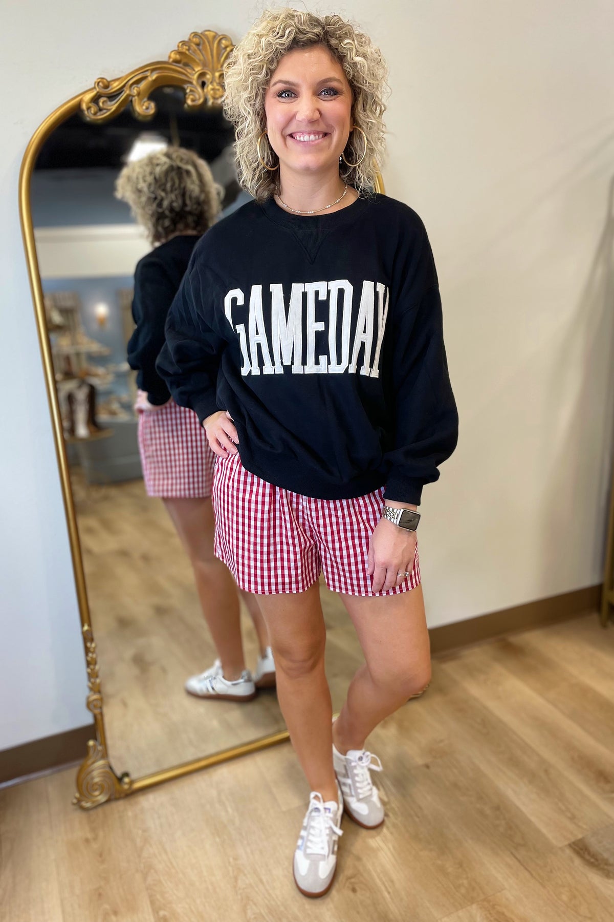 GAMEDAY Sweatshirt Black