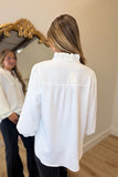 Stay Positive Blouse White