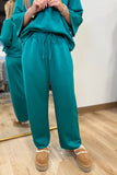 Umgee Luxeknit 2 Piece Set Teal