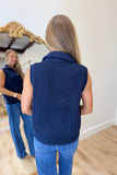 Dear John Zyma Sweater Vest Black Iris