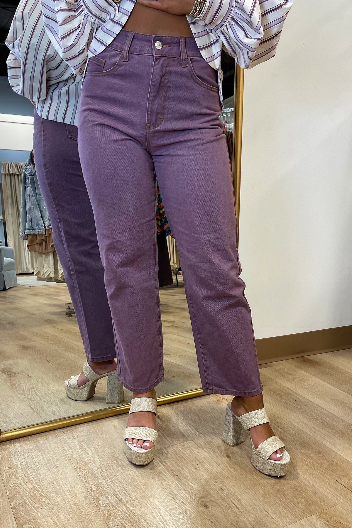 FRNCH Pepper Jeans Violet