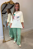Mallard Muse Oversized Graphic Tee Butter