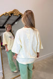 Mallard Muse Oversized Graphic Tee Butter