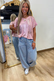 Valley Wide Leg Jeans Light Blue