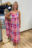 Savanah Flower Dress Pink