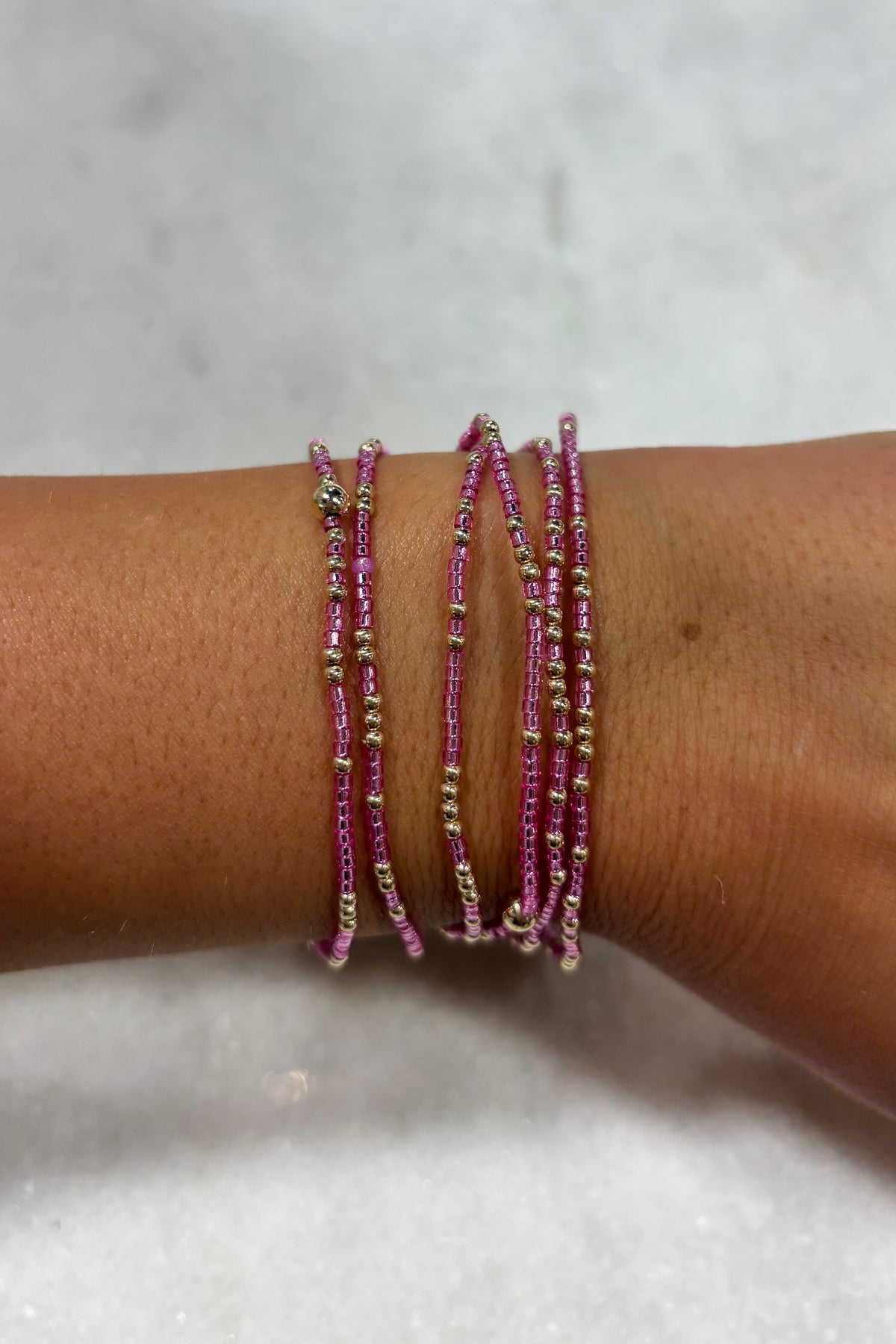 E Newton Hope Unwritten Bracelet Pink Metallic (2 Sizes)