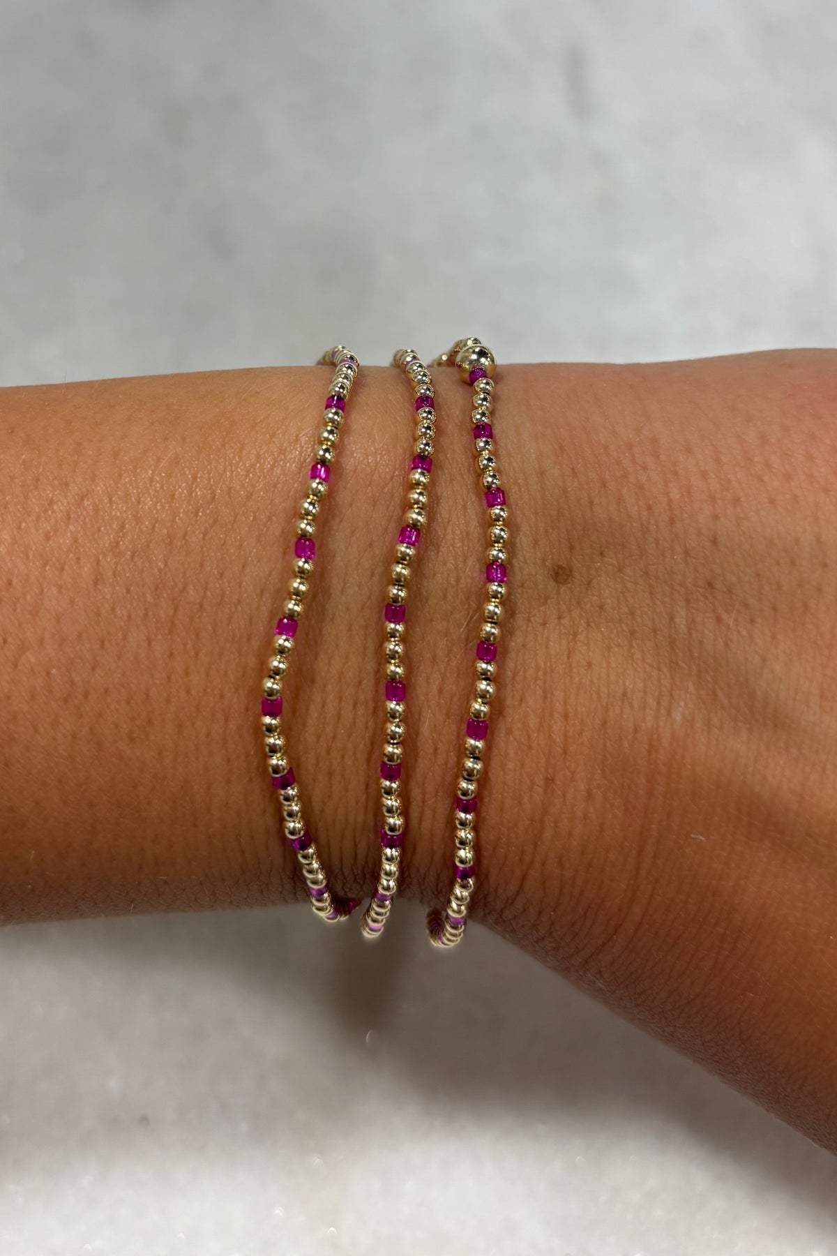 E Newton Hope Sincerity Bracelet Fuchsia