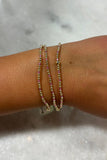 E Newton Hope Sincerity Bracelet Pink Metallic