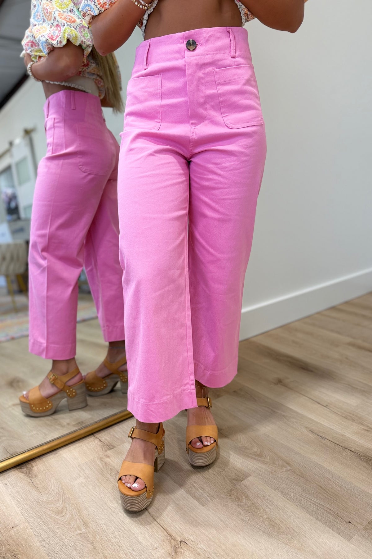 Perfect Patch Pant Pink