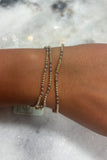 E Newton Hope Joy Bracelet Taupe With a Twist