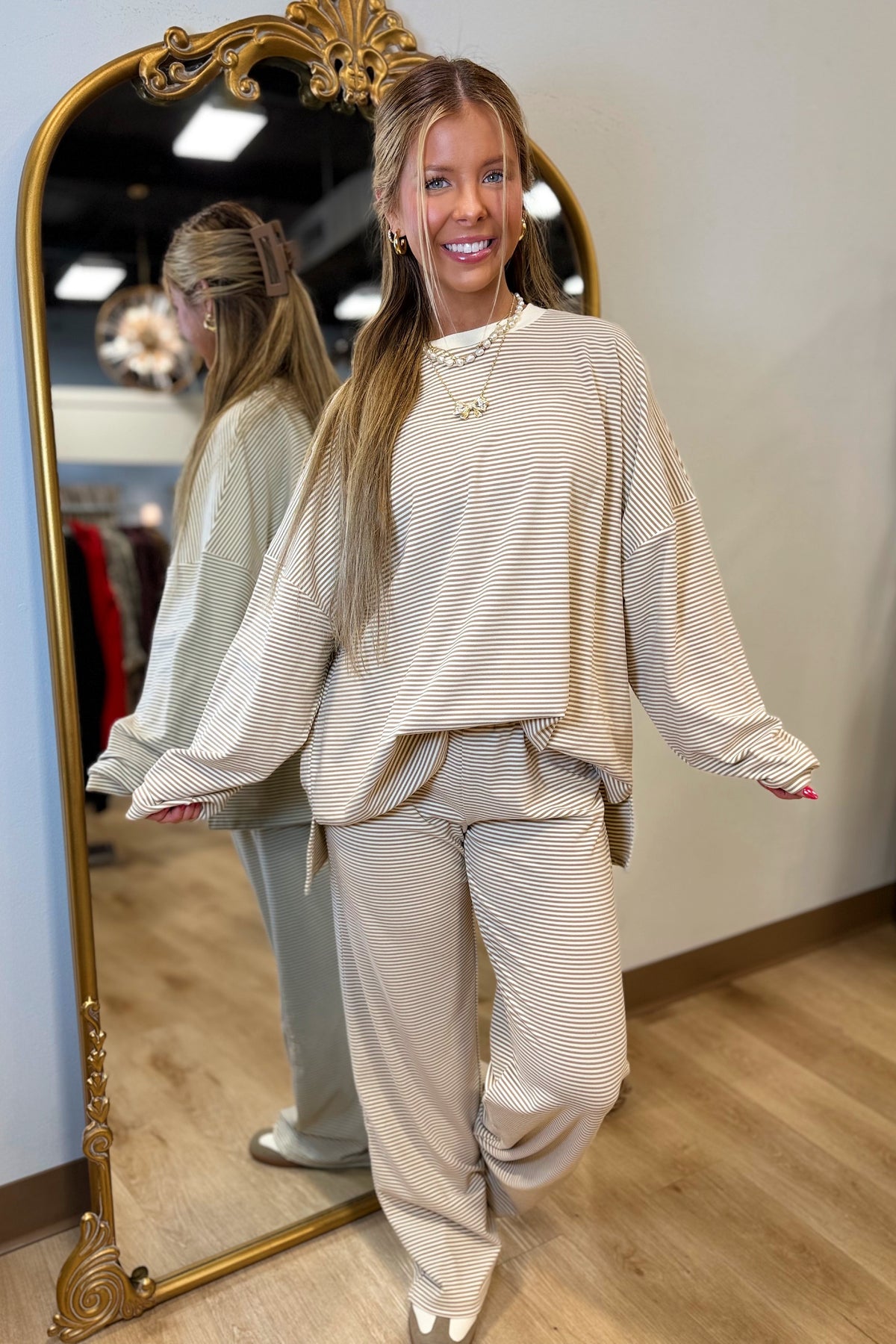 Homebody Soft Striped Pants