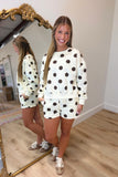 Cozy Club Dot Set Cream