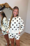 Cozy Club Dot Set Cream