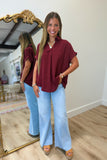 Spirit Day Blouse Maroon