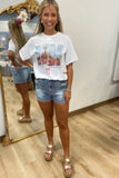 My Sin Was Great Graphic Tee White