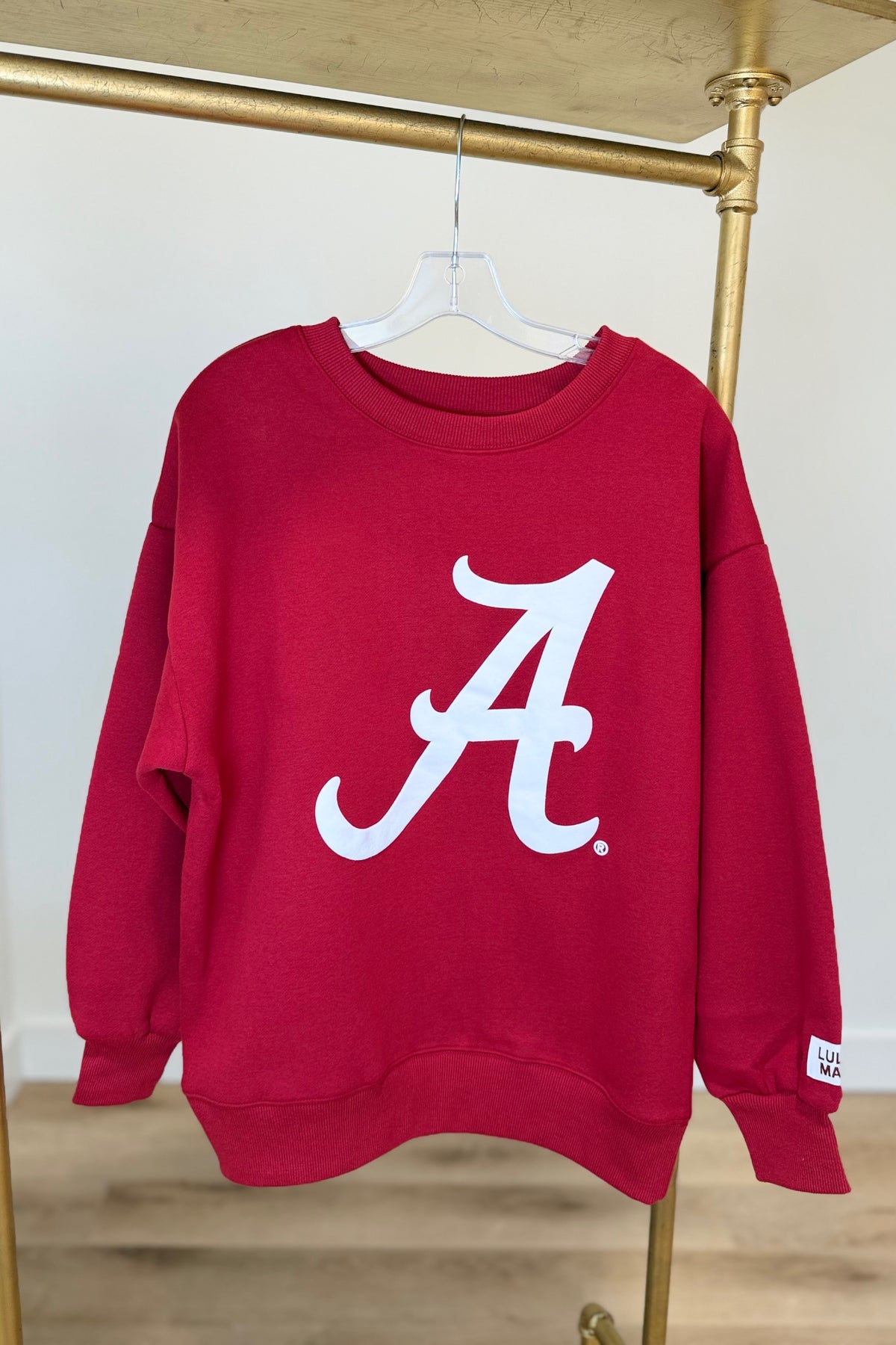 Lulu Mac Alabama Sweatshirt Crimson