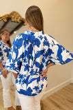 Umgee Royal Blooms Blouse