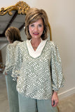 Flourishing Fern Blouse