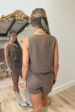 Montana Muse Suede Set Brown