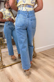 JBD Barrel Jean Medium Blue