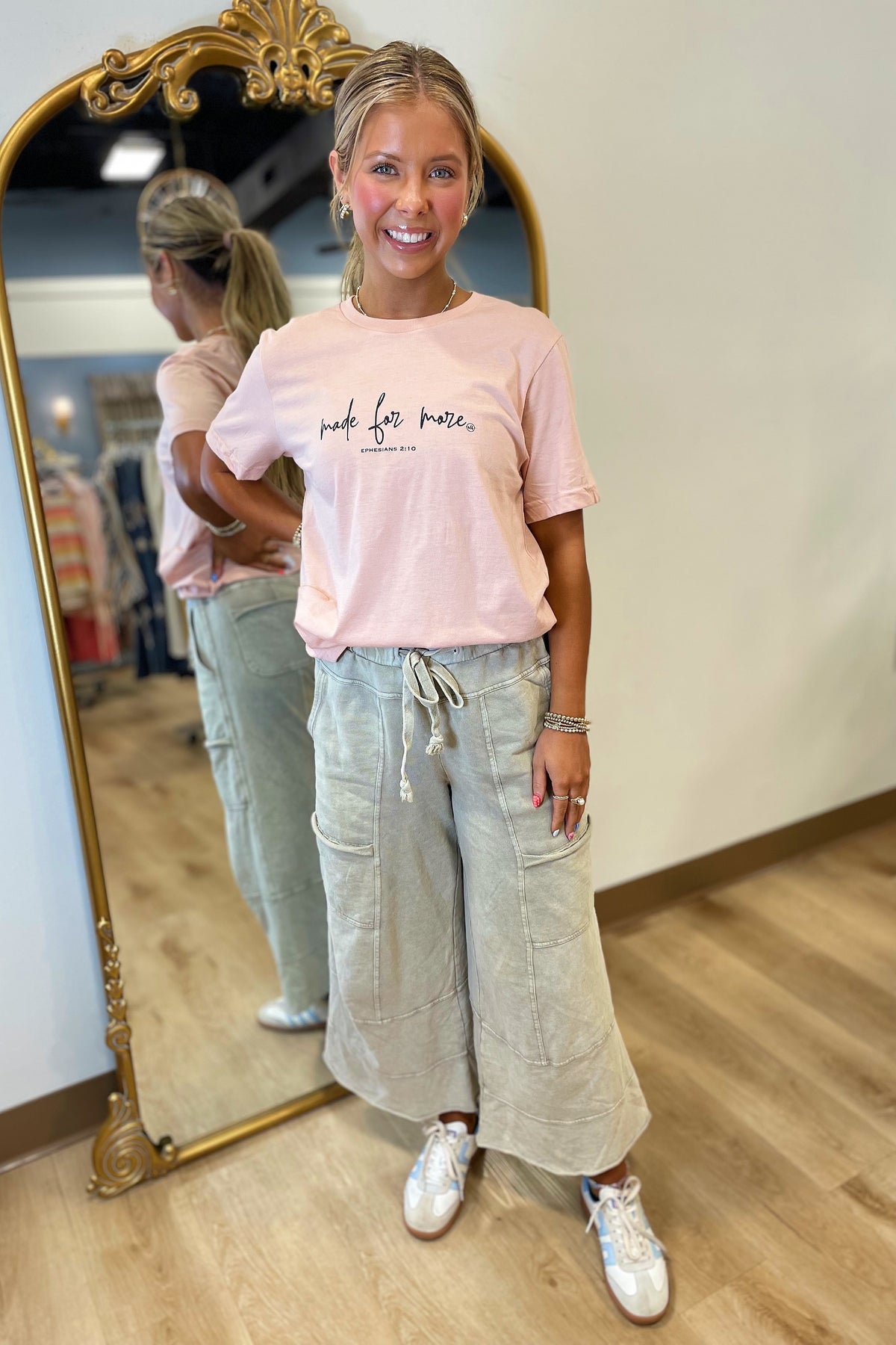 Made For More Tee Blush