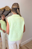 Honeydew Hues Sweater Tank