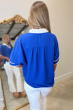 Easy Comfort Blouse Royal