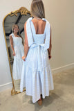 Bluebell Bay Shoulder Tie Midi Dress