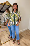 Falling Into a New Season Top Green