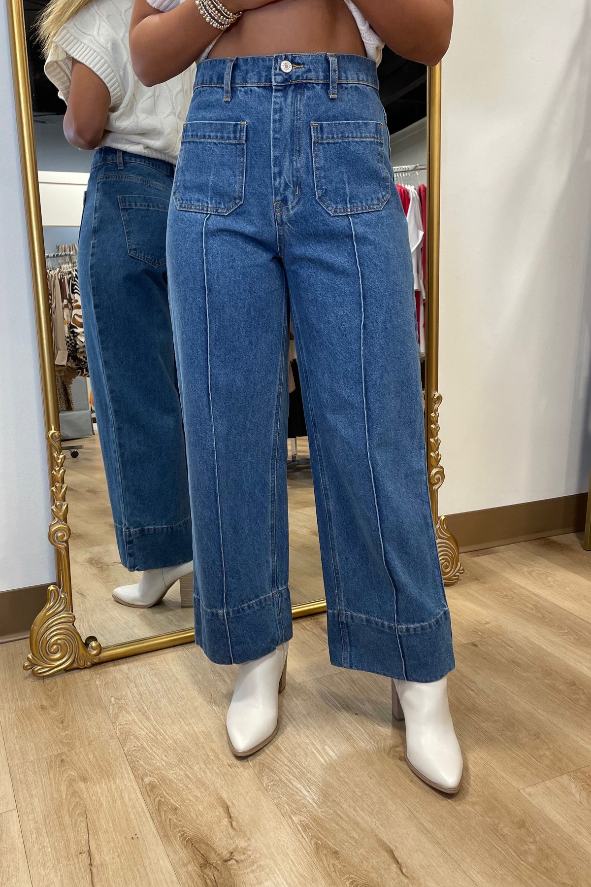 Blue Denim Fall Favorite Pant