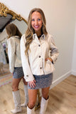 Fall Staple Jacket Top Beige