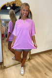 Color Rush Tee Bright Mauve