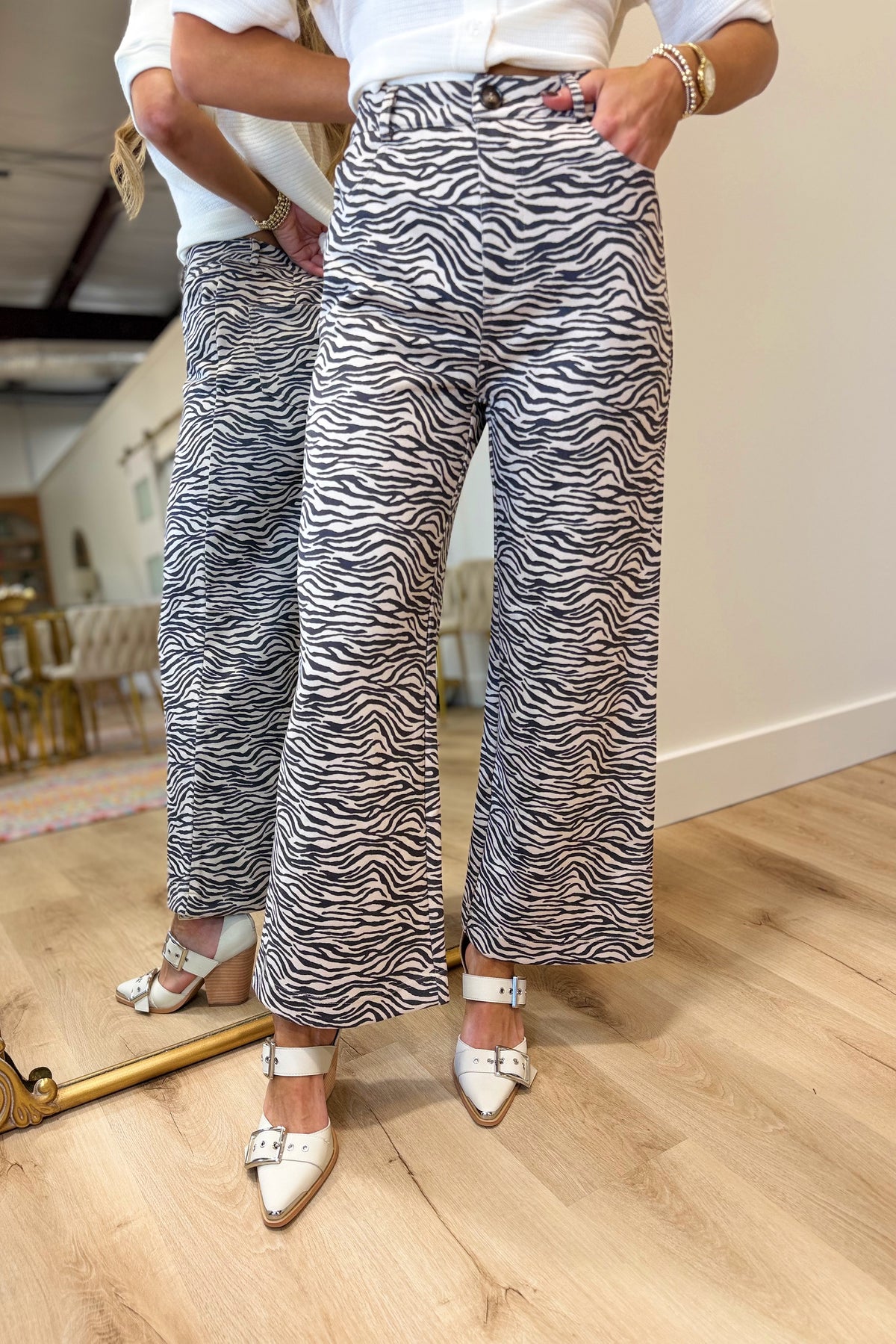 Untamable Soft Zebra Pants