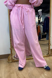 Lulu Mac Waffle Pant Light Pink